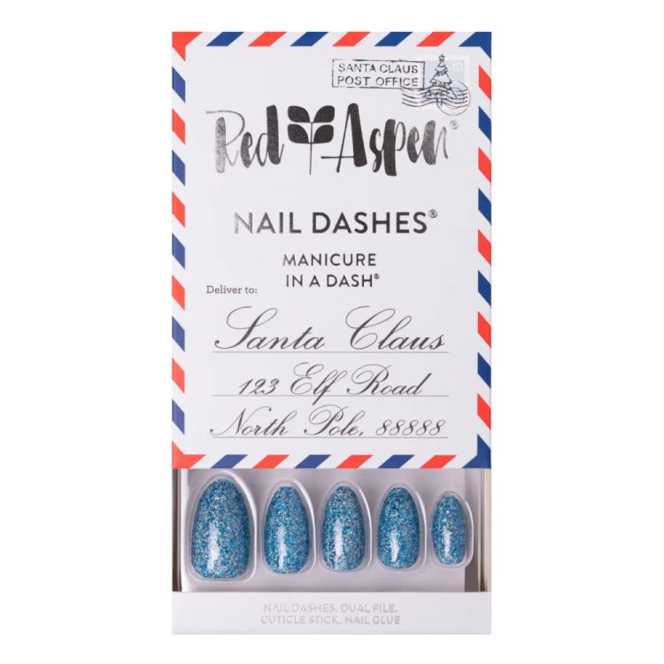 Red Aspen Press-ons in Letter to the North Pole ($16)