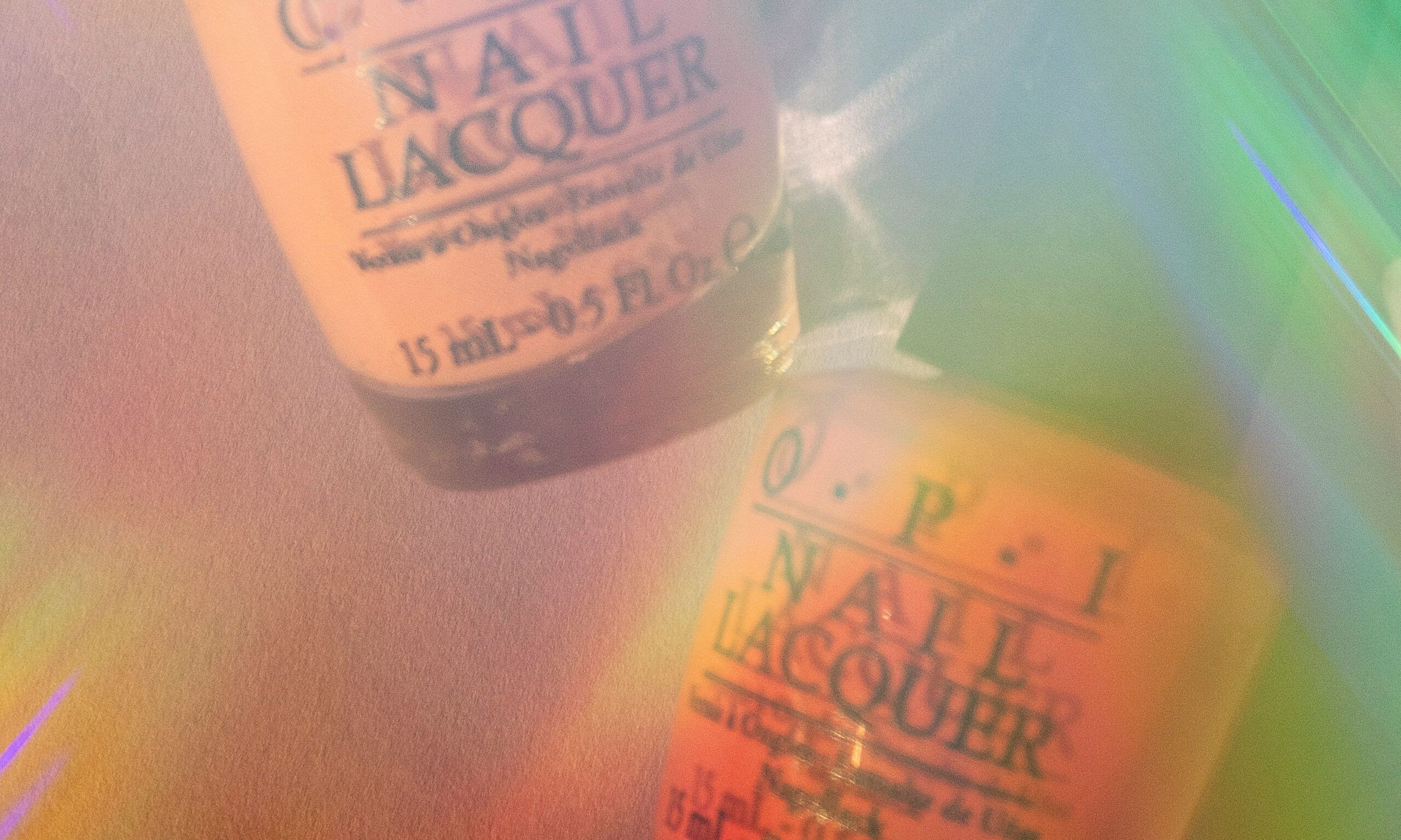 opi orange nail polishes