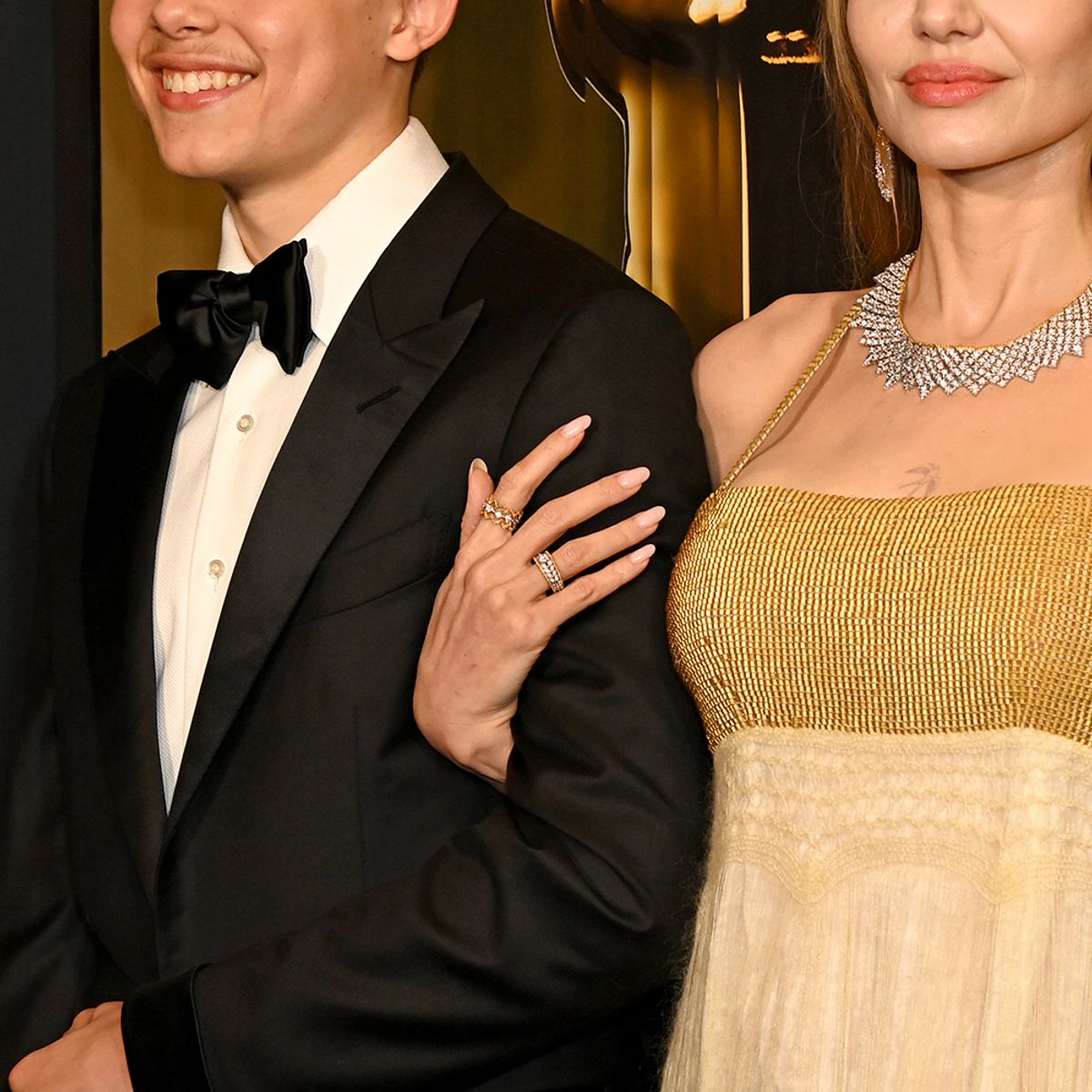 Angelina Jolie's manicure at 2024 Governors Awards