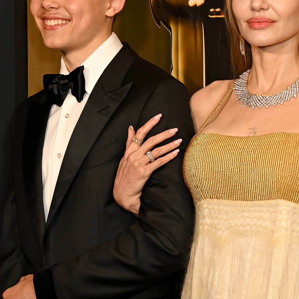 Angelina Jolie's manicure at 2024 Governors Awards
