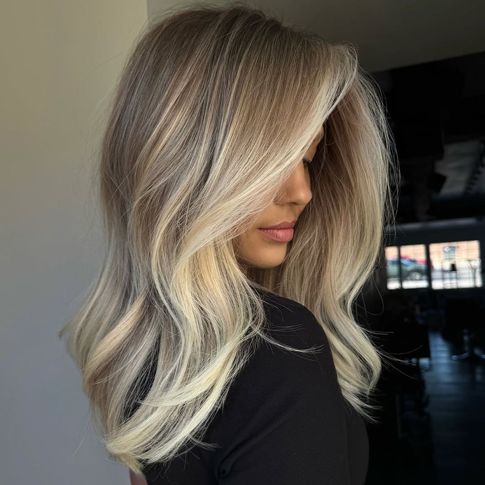 Bright, effortless blonde