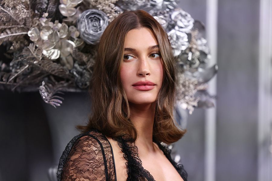 SYDNEY, AUSTRALIA - FEBRUARY 12: Hailey Bieber attends the "Wuthering Heights" Australian Premiere at State Theatre on February 12, 2026 in Sydney, Australia. (Photo by Don Arnold/WireImage)