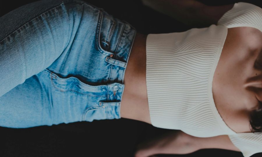 woman's abdomen