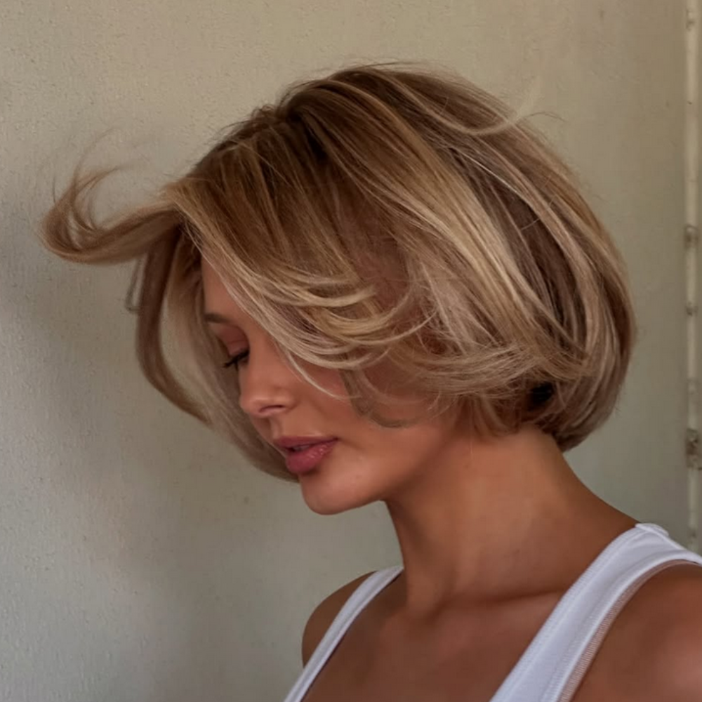 Bridal Bob by @moniquemcmahoncolour