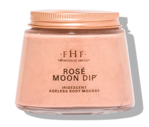 FarmHouse Fresh ROSÉ MOON DIP IRIDESCENT AGELESS BODY MOUSSE