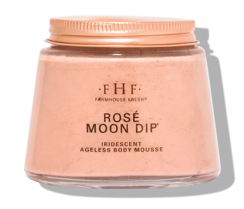 FarmHouse Fresh ROSÉ MOON DIP IRIDESCENT AGELESS BODY MOUSSE