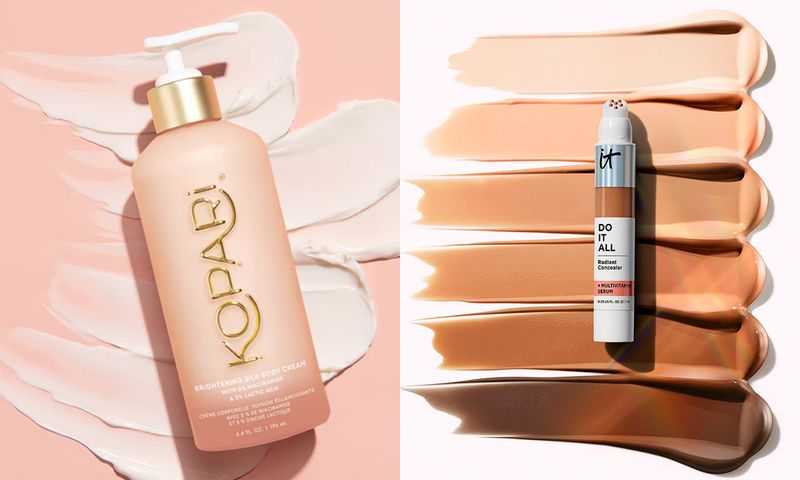 Kopari Brightening Cream and It Cosmetics Concealer