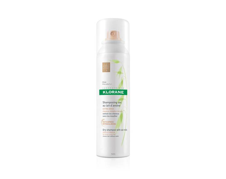 Klorane Dry Shampoo With Oat Milk – Natural Tint