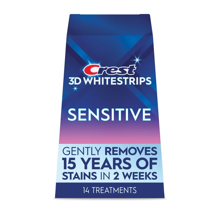 Crest 3D Whitestrips Sensitive ($40 for 14 strips)