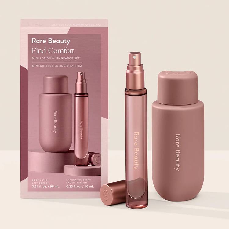 Rare Beauty Find Comfort Mini Lotion & Fragrance Set ($30)