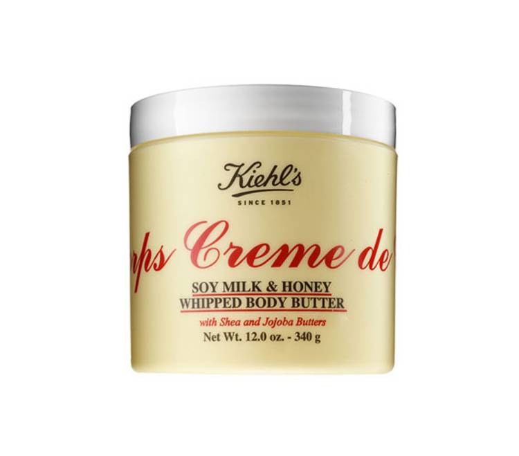 Kiehl’s Crème de Corps Soy Milk & Honey Whipped Body Butter