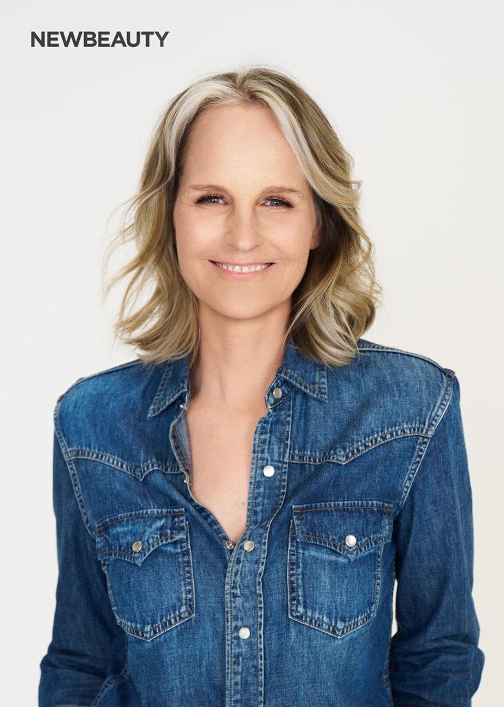Helen Hunt denim shirt