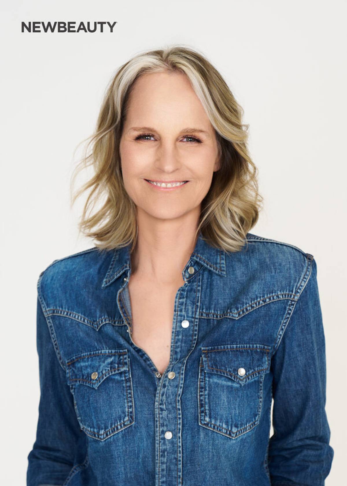 Helen Hunt denim shirt