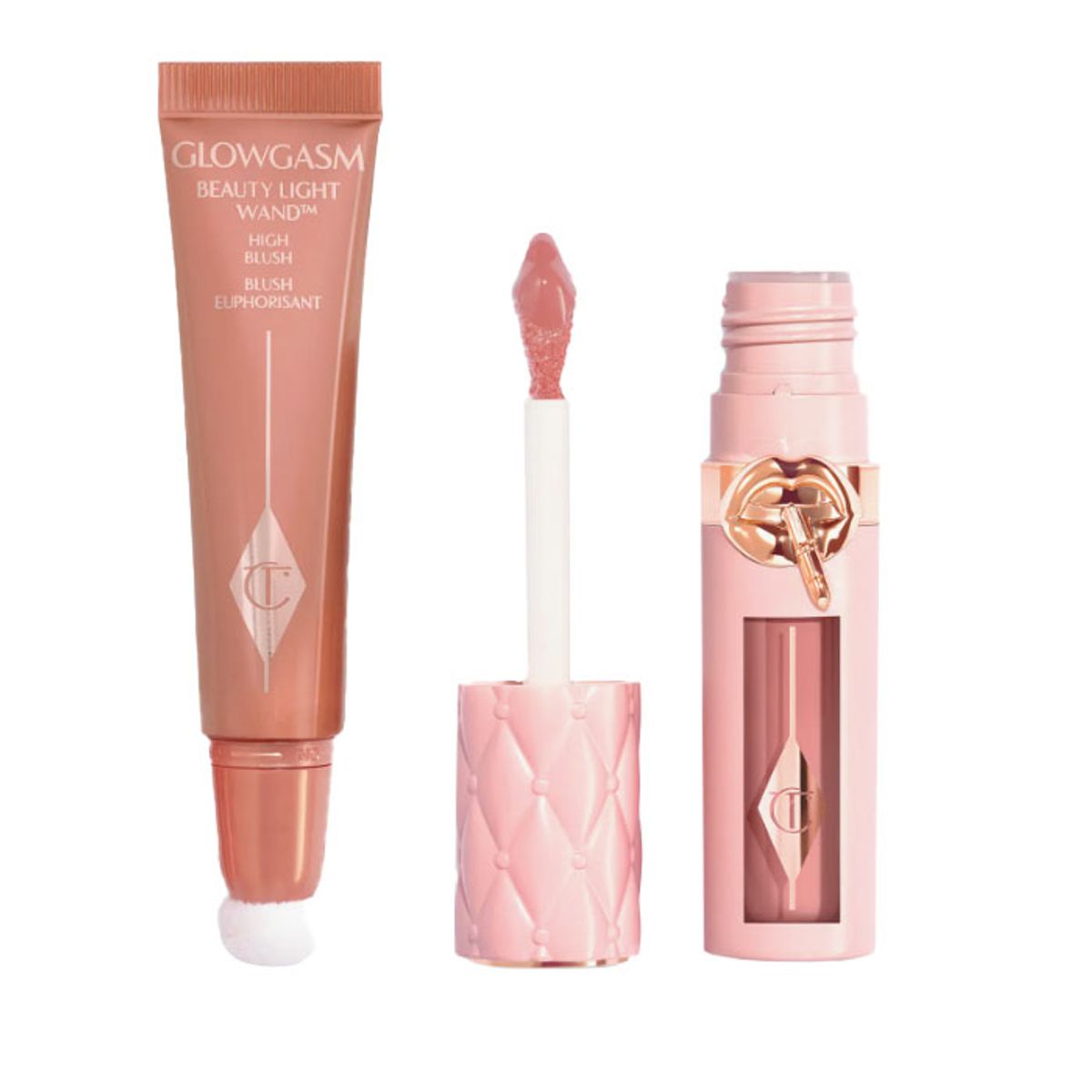Charlotte Tilbury Pillow Talk Pinkgasm Lip & Cheek Set