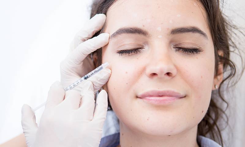 Anti-aging method combating deep facial lines and wrinkles.
