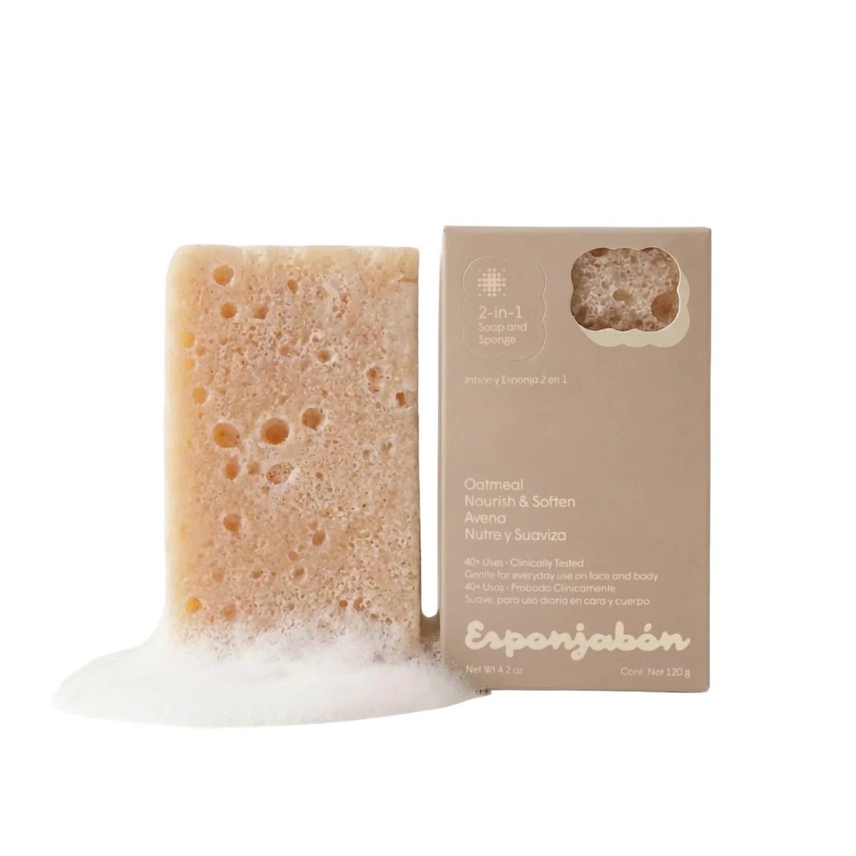 esponjabon oatmeal bar