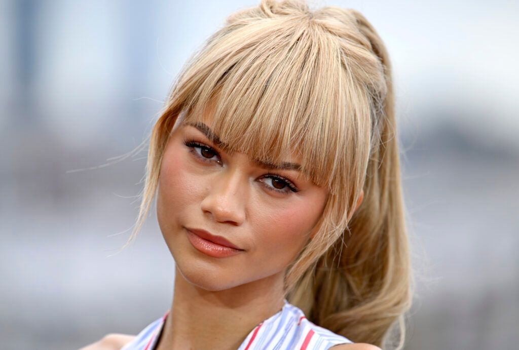 Zendaya with bangs