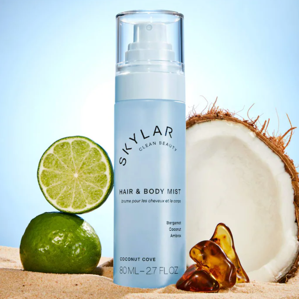 SKYLAR Coconut Cove Hair & Body Mist ($30)