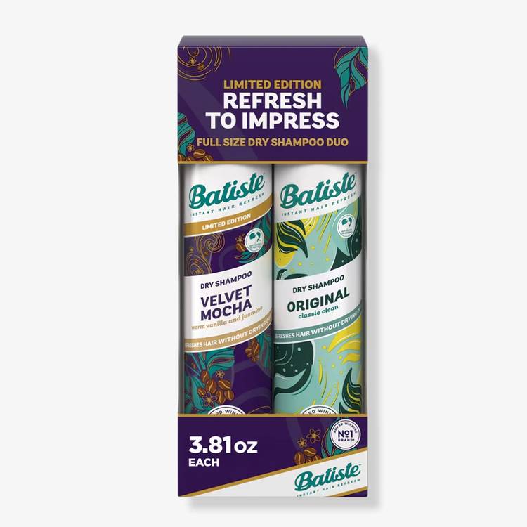 Batiste Limited Edition Original &amp; Velvet Mocha Dry Shampoo Holiday Duo ($20)