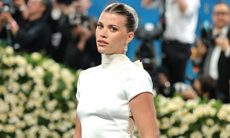 Sofia Richie Grainge attends the 2025 Met Gala Celebrating "Superfine: Tailoring Black Style" at Metropolitan Museum of Art on May 05, 2025 in New York City.
