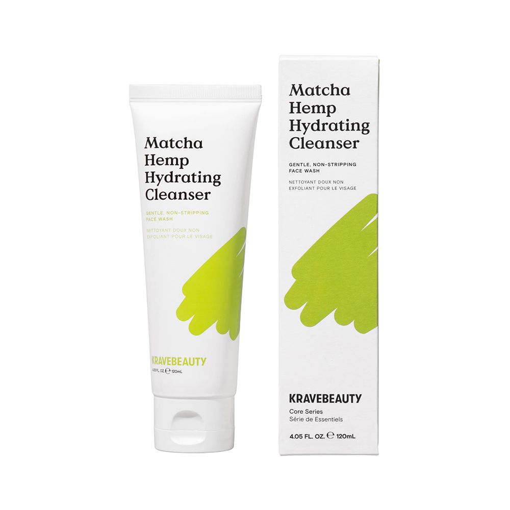 KraveBeauty Matcha Hemp Hydrating Cleanser ($16)