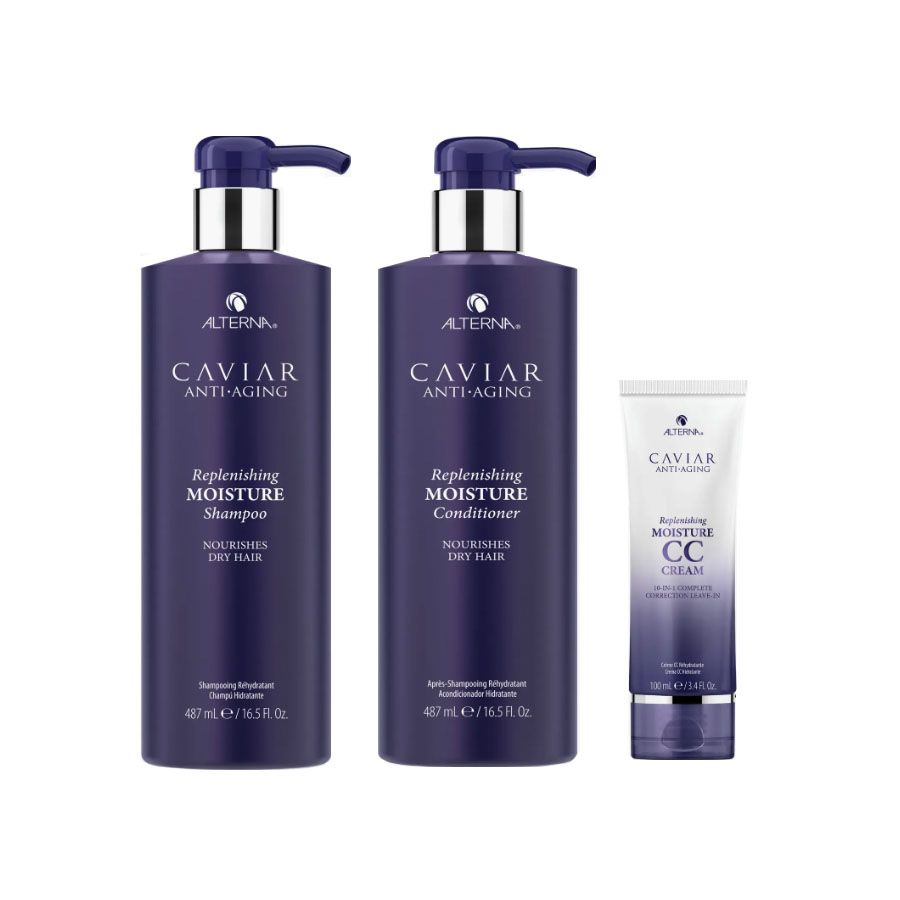 ALTERNA® Caviar Anti-Aging Replenishing Moisture Bundle Set
