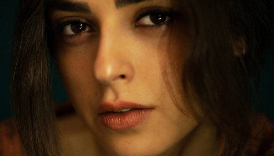 close up of a woman