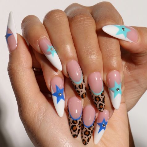 Animal Print With Hints of Blue