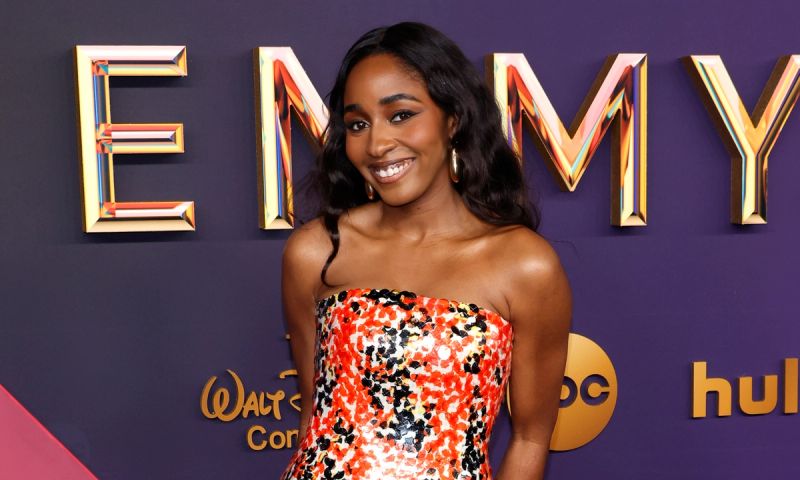 Ayo Edebiri attends the 76th Primetime Emmy Awards at Peacock Theater on September 15, 2024 in Los Angeles, California.