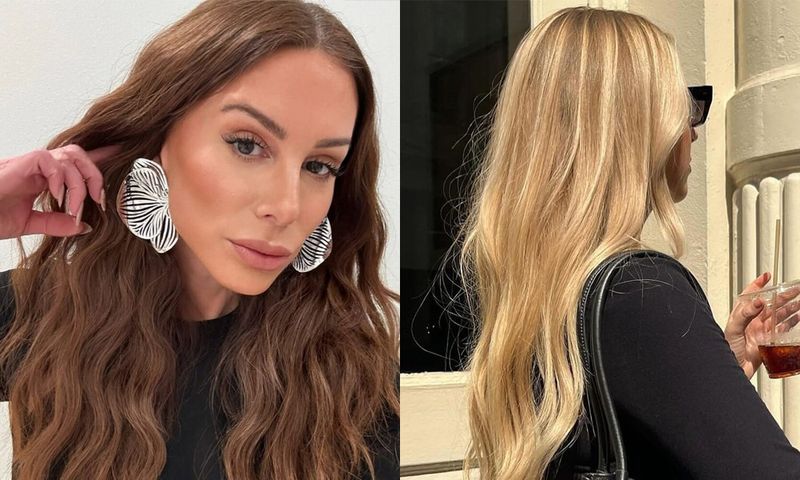 brown and blond hair colors for fall 2025