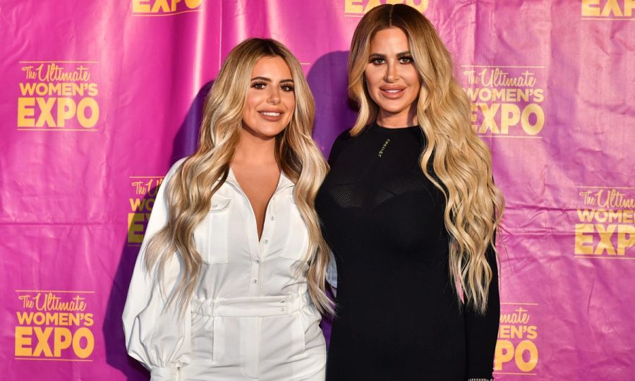 Brielle Biermann and Kim Zolciak-Biermann attend 2019 Atlanta Ultimate Women's Expo at Cobb Galleria Centre on November 09, 2019 in Atlanta, Georgia.