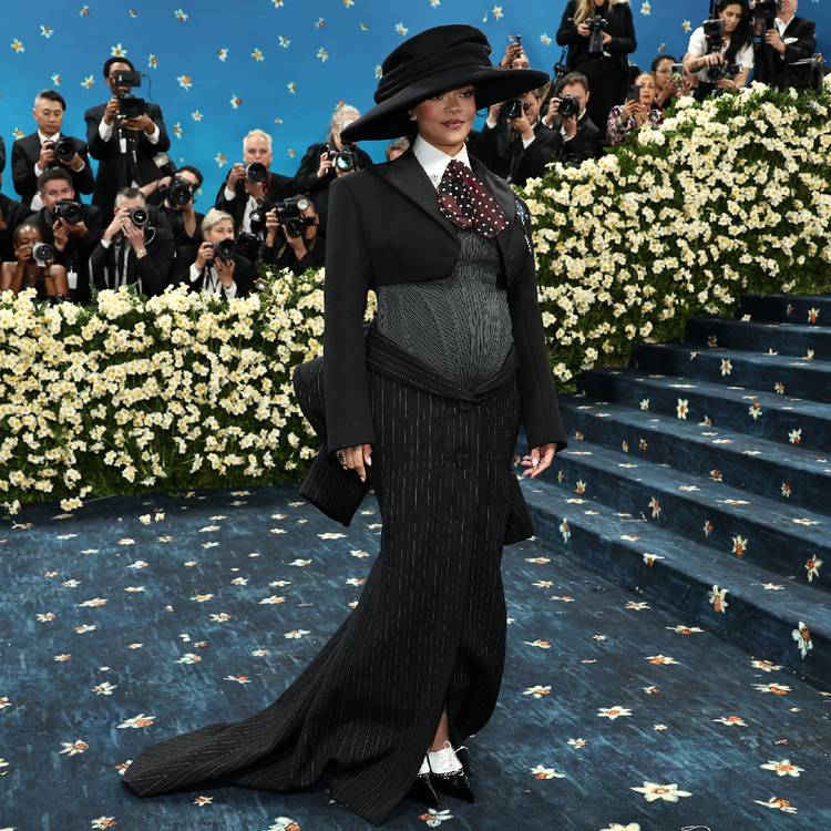 Rihanna at the 2025 Met Gala