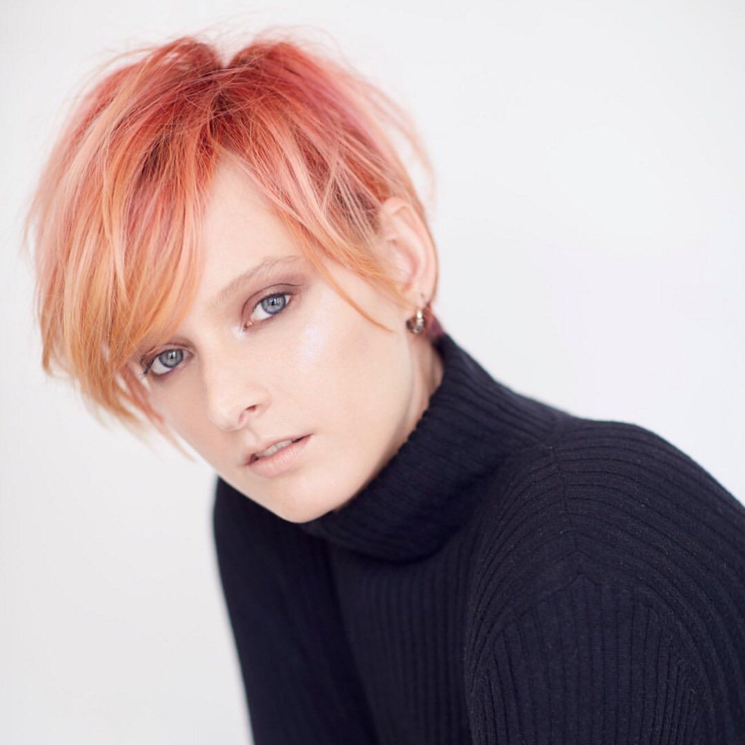 Long Piecy Bangs Pixie