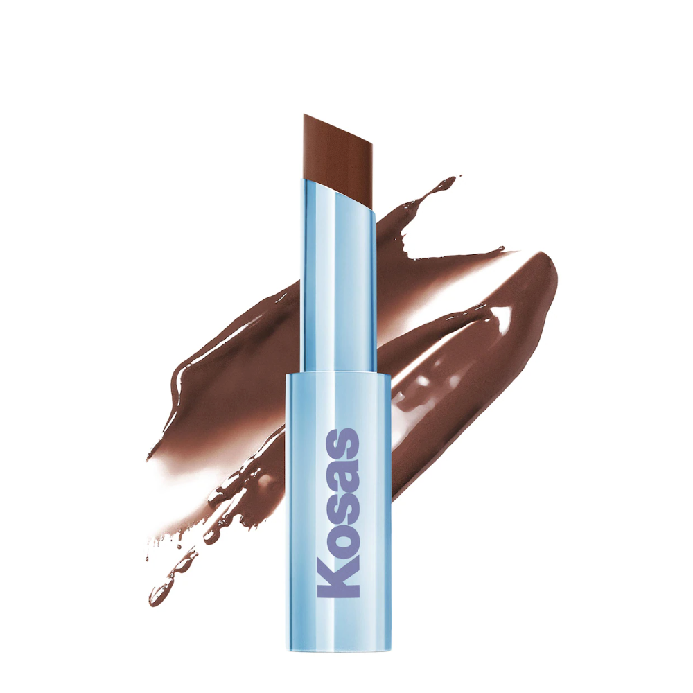 Kosas Wet Stick Moisturizing Shiny Sheer Lipstick in Cinnamon Spritz ($24)