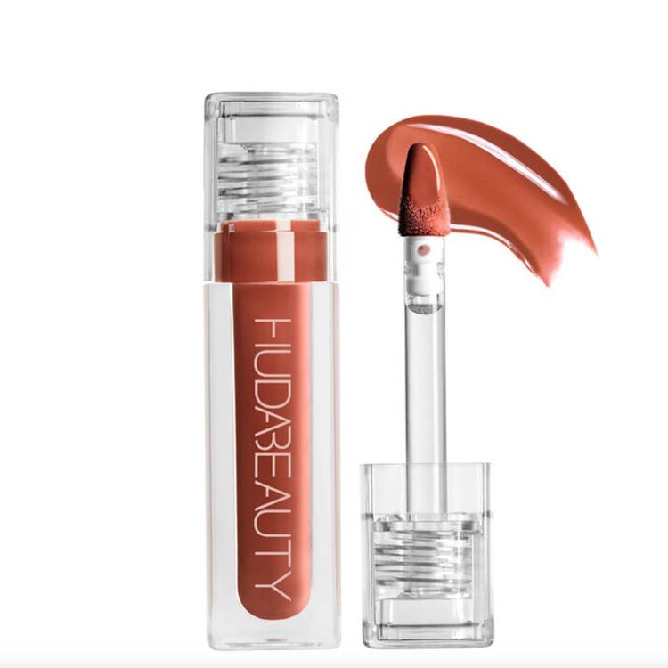 HUDA BEAUTY Faux Filler Shiny Non-Sticky Lip Gloss ($19)