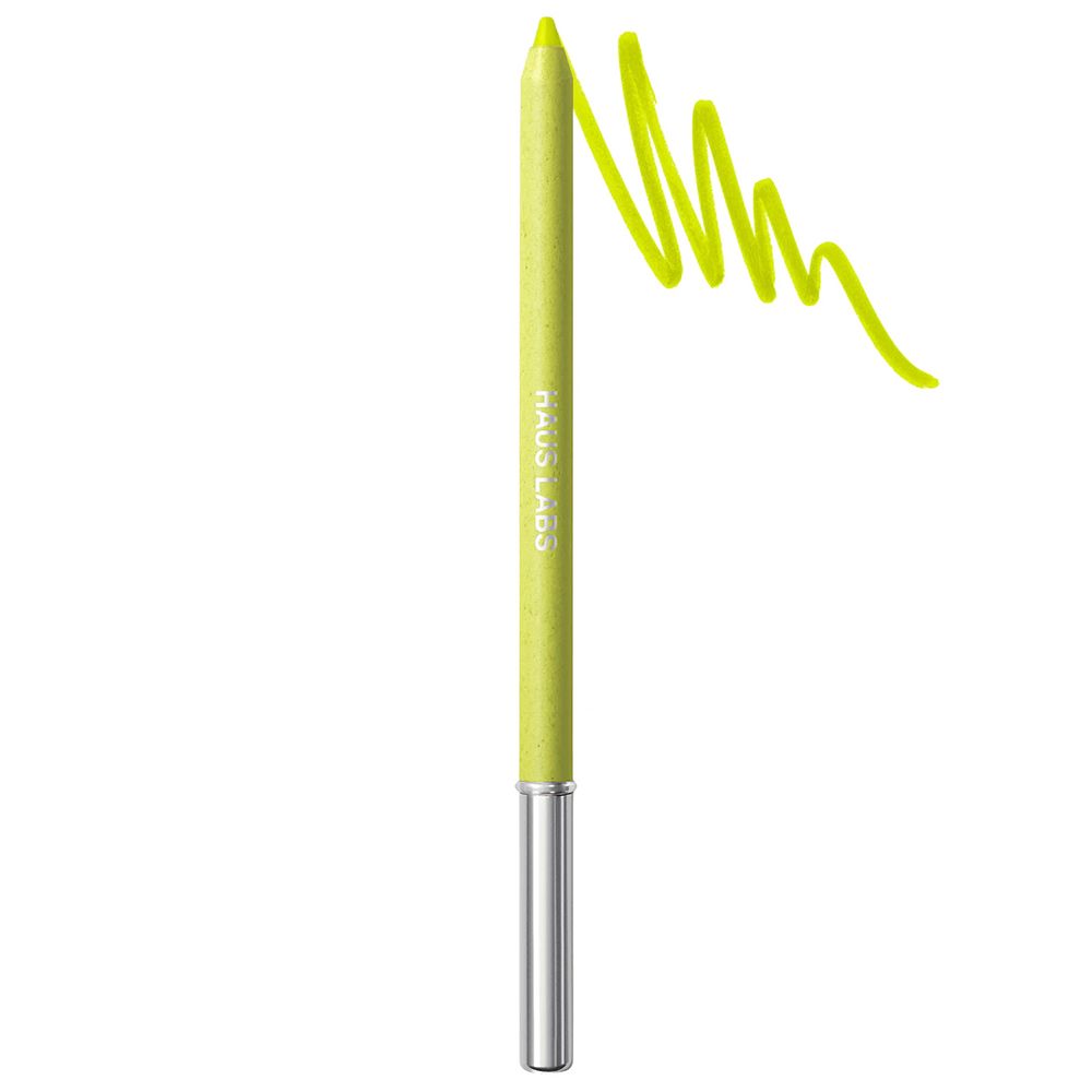 Haus Labs Optic Intensity Eco Eyeliner in Chartreuse Matte ($22)