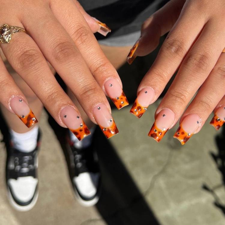 Square French Tips