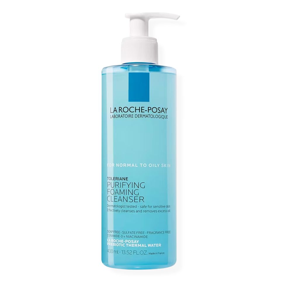 La Roche-Posay Toleriane Purifying Foaming Face Wash for Oily Skin ($20)