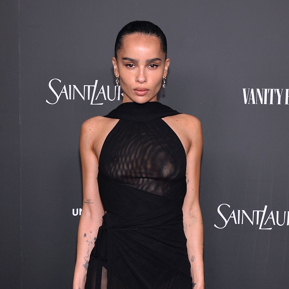 zoe kravitz square face