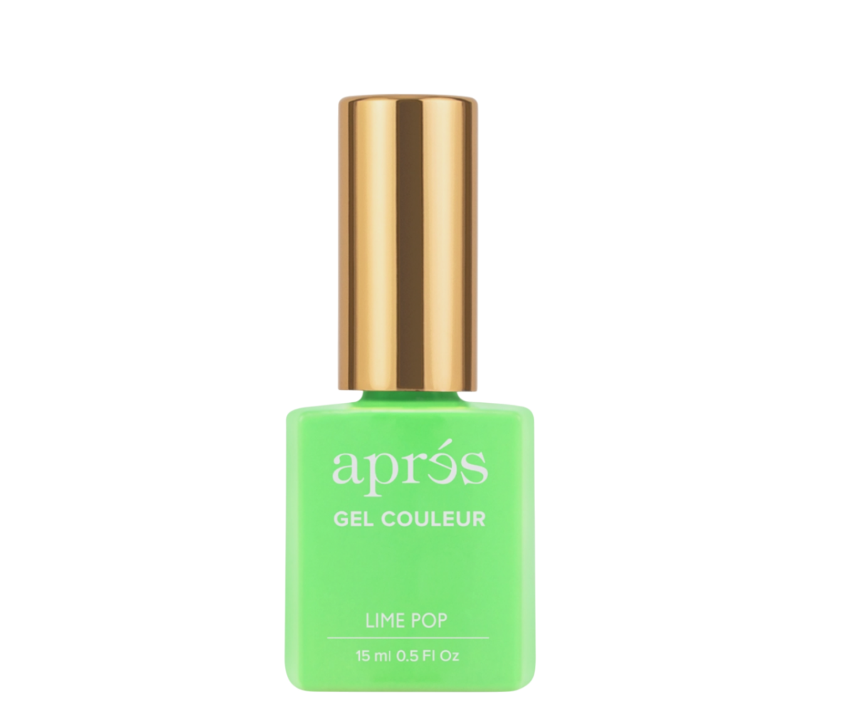 Apres Gel Color in Lime Pop ($15)