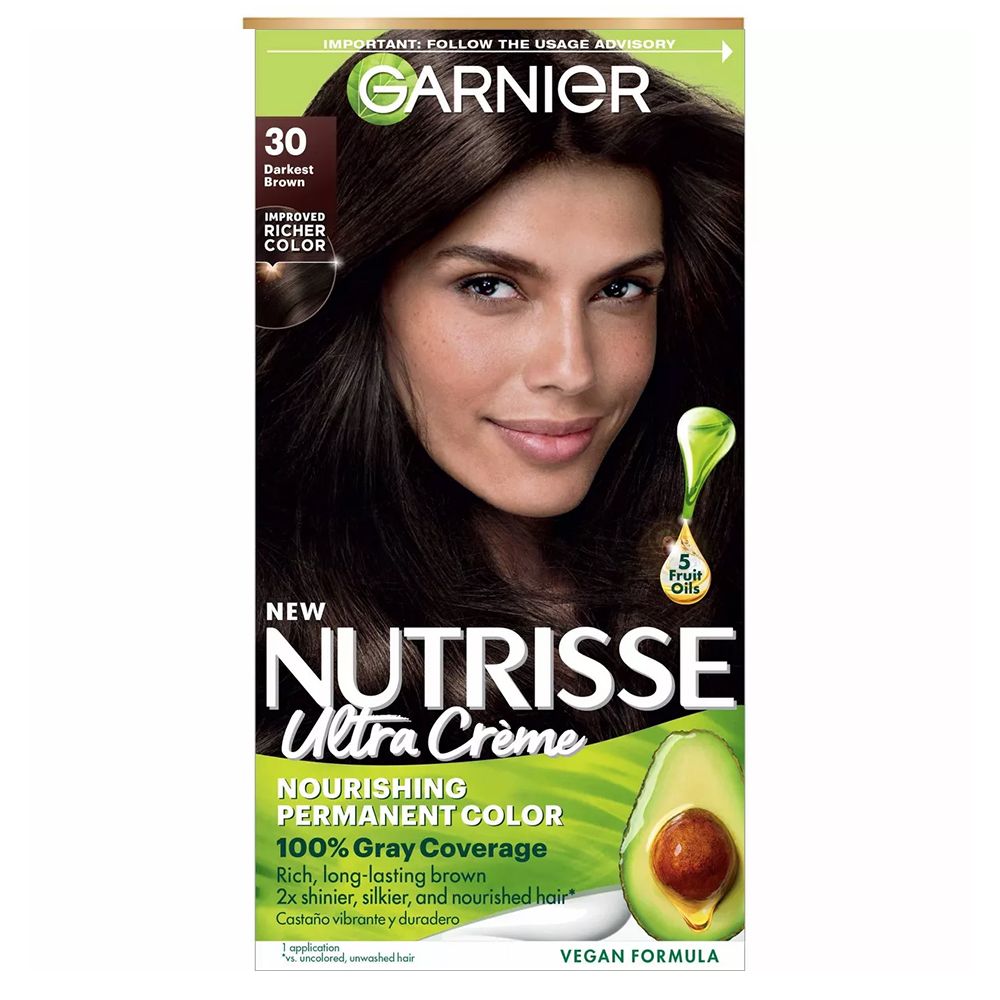 Garnier Nutrisse Ultra Crème Nourishing Permanent Hair Color ($8)
