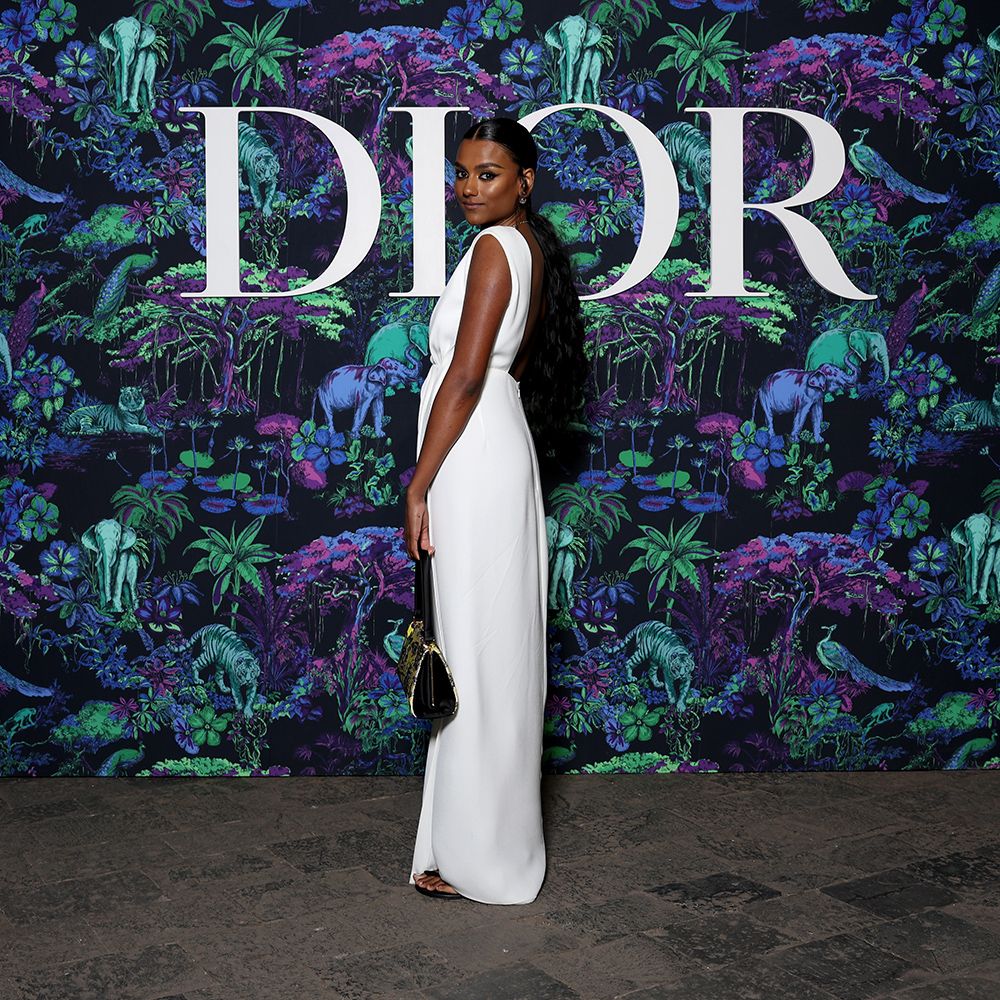 waist length ponytail