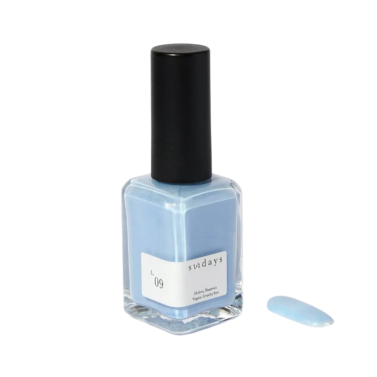 Silver: Sundays Nail Polish in L.09 ($18)