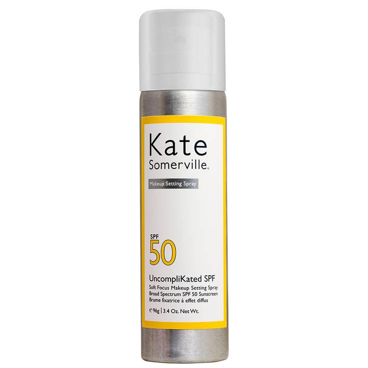 Best Setting Spray with SPF: Kate Somerville UncompliKated SPF 50 Setting Spray ($46)