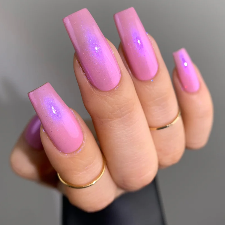 glitter nails
