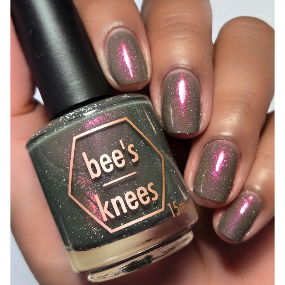 Bee's Knees Lacquer in Curses and Toads ($14)