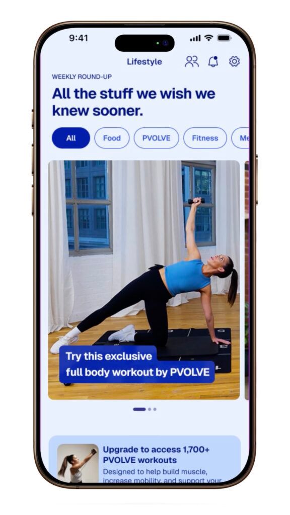 Weight Watchers x Pvolve