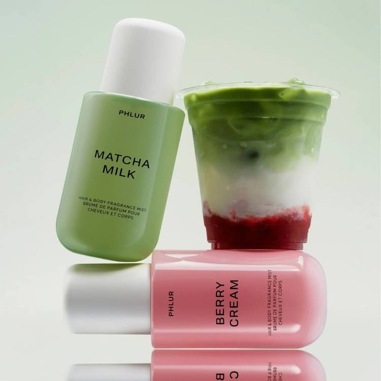 PHLUR Berry Matcha Hair & Body Mist Duo