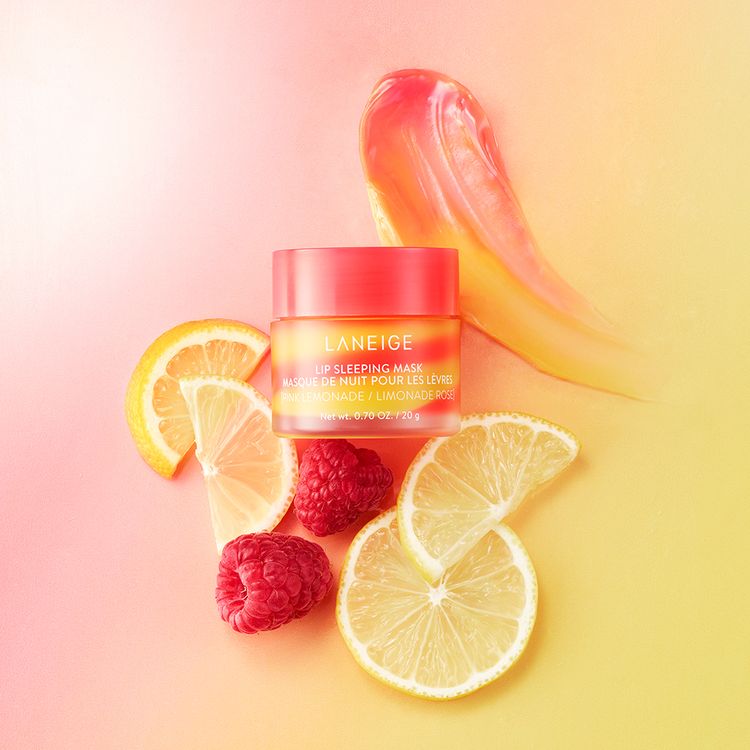 LANEIGE Pink Lemonade Swirl Lip Sleeping Mask