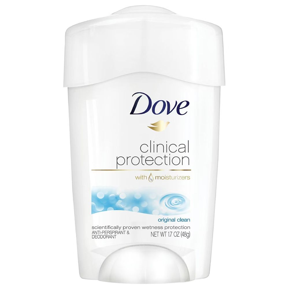 Dove Clinical Protection Antiperspirant ($11.50)
